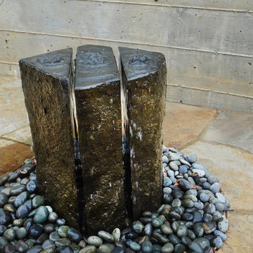 Split Stone Fountain