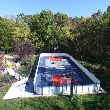 Sport Court Backyard Hockey