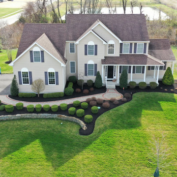 Spring Cleanup and Mulch Installation