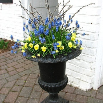 Spring Container Gardens - Various Clients in Northern New Jersey