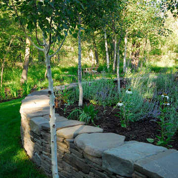 St. Croix Retreat:  Dry Stacked Retaining Walls