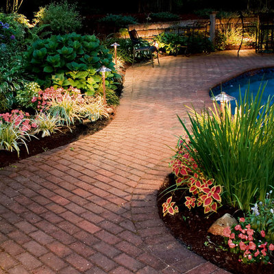 This is an example of a traditional landscaping in St Louis.