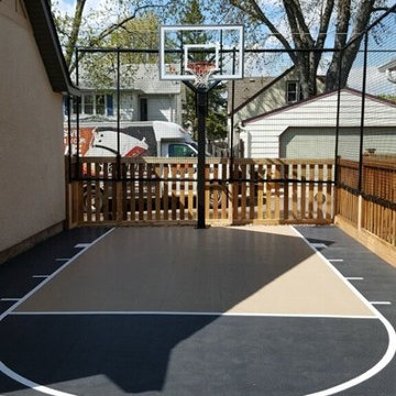 St. Paul, MN - Beige and Graphite Outdoor Court
