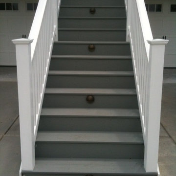 Stair lighting in Carolina Forest