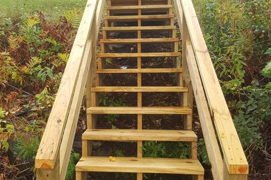 Staircase on Marranacook Lake