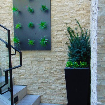 Stairwell Planters