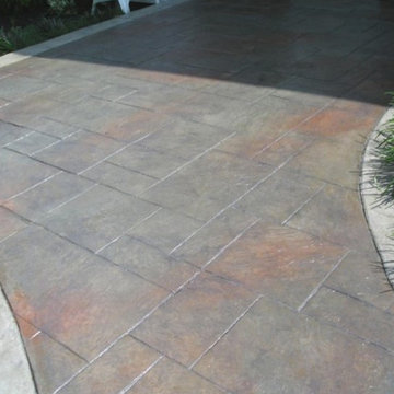 Stamped Concrete- Steps and Walkways