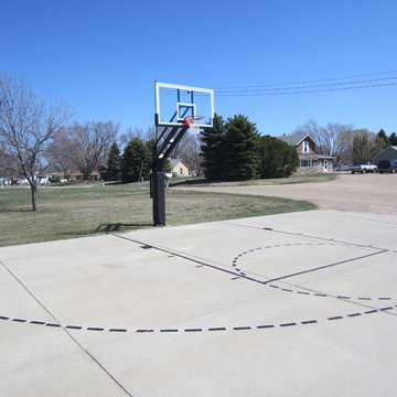 Stephen H's Pro Dunk Diamond Basketball System on a 49x45 in Hartington, NE