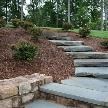 Stepping Stones to the Upper Lawn