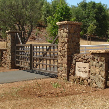 Stone Entry Gates