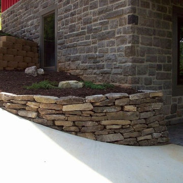 Stone Retaining Wall