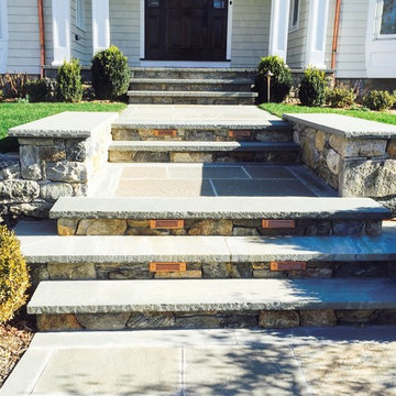 Stone Steps and Entrance