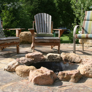 Stone walls, steps, patios, fireplaces