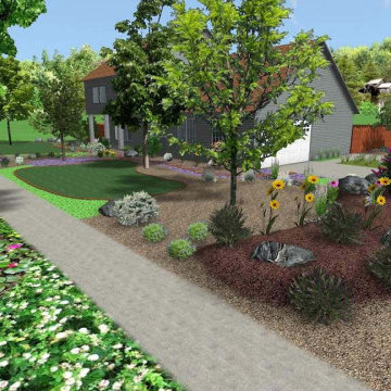 Suburban Permaculture Design and Homestead