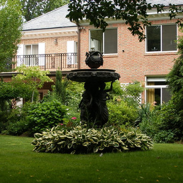 Suburban Statue Garden