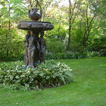 Suburban Statue Garden