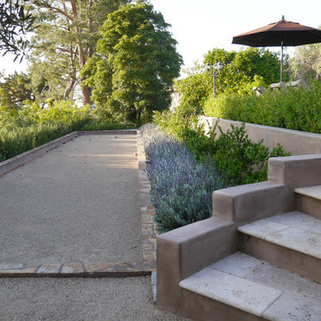 Sunwashed Mediterranean Garden