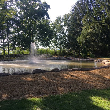 Sweet Valley, PA - Pond Landscaping & Fountain