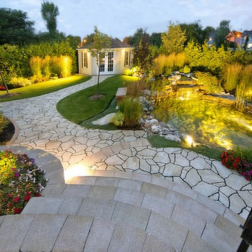 Swimming pond paradise