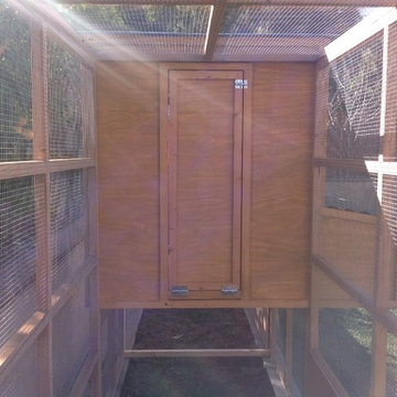 Symmetrical Garden Chicken Coop