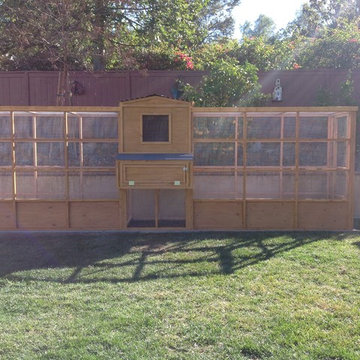 Symmetrical Garden Chicken Coop