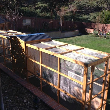 Symmetrical Garden Chicken Coop
