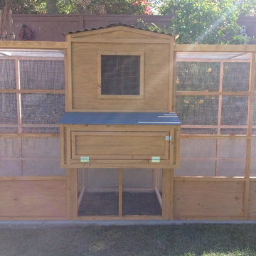 Symmetrical Garden Chicken Coop