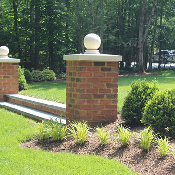 Symphony for Brick and Boxwood - Fredericksburg Landscape Design