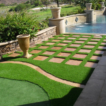 Synthetic Grass-Grids/Pavers/Stepping Stones