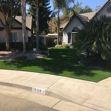 Synthetic Grass install thanks Divine Landscapes
