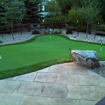 Synthetic Grass Putting Green in Westminster