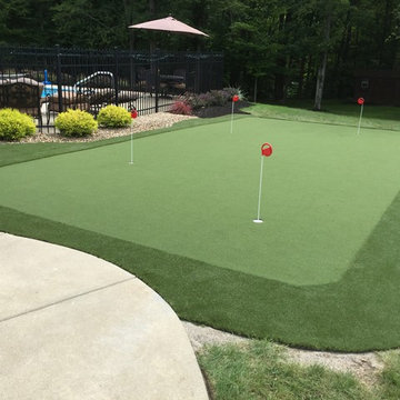 Synthetic Putting Green with Fringe