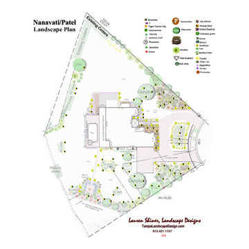Tampa Landscape Design  plans