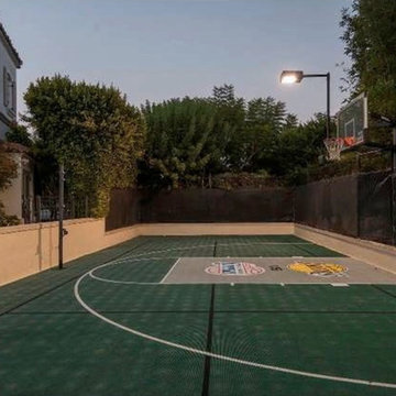 Tennis and Basket Ball Court