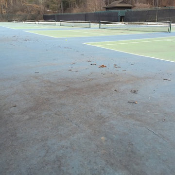 Tennis Court Pressure Cleaning | Tennis Court Pressure Washing | Michigan