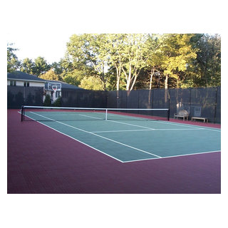 Tennis Courts Traditional Landscape Boston by Sport Court of Tennis Courts Traditional Landscape Boston by Sport Court of