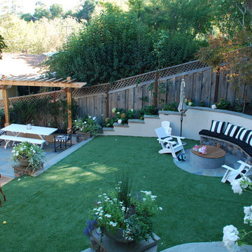 Terraced Backyard