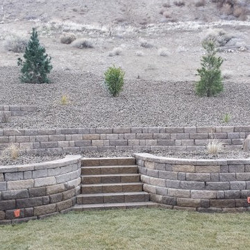 Terraced Retaining Walls