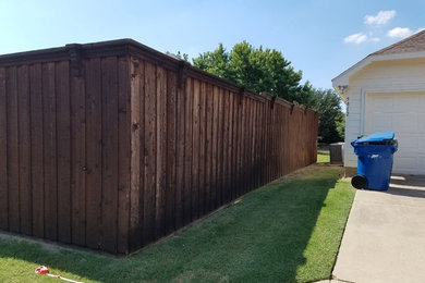 Texas Fence Restoration Before