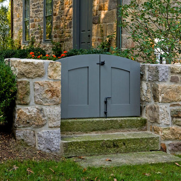 The front garden gate