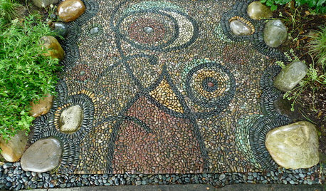 The Artful Garden: Pebble Mosaic