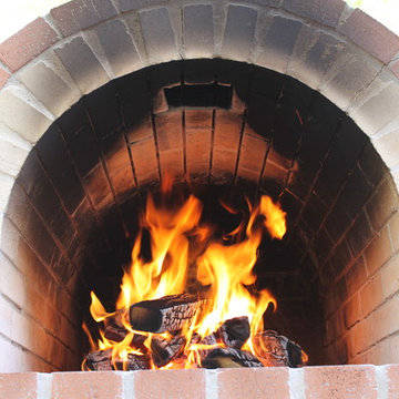The Louis Family Wood Fired Brick Pizza Oven in California  |  BrickWood Ovens