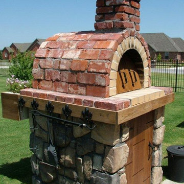 The Moon Family DIY Wood Fired Pizza Oven in Oklahoma by BrickWood Ovens
