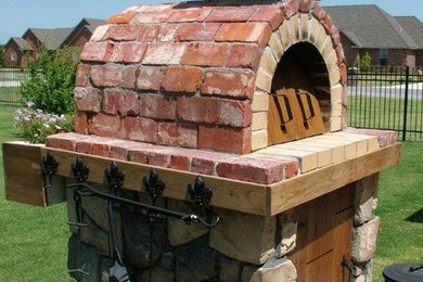 The Moon Family DIY Wood Fired Pizza Oven in Oklahoma by BrickWood Ovens