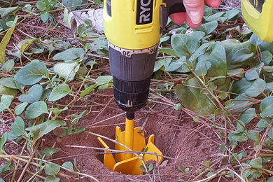TheMaxBit 4" Yellow in untilled soil