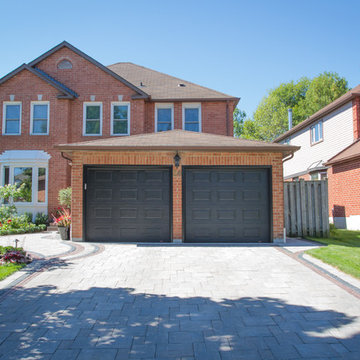 Thornhill front landscaping