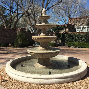 Tiered Italian Fountain in Albuquerque, NM