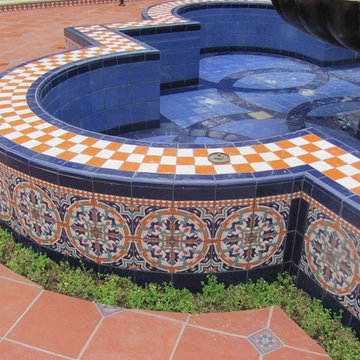 Tiles for Swimming Pools, Fountains, Patios and Stairways