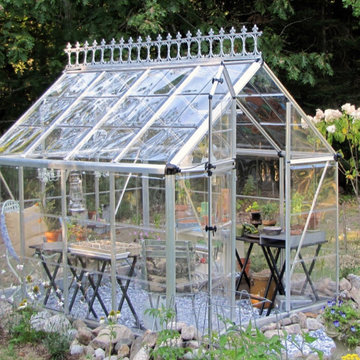 Tiny Backyard Greenhouse