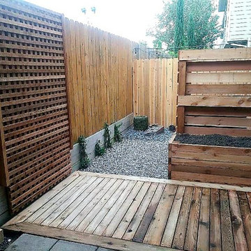 Tiny Townhome Creating an Outdoor Room